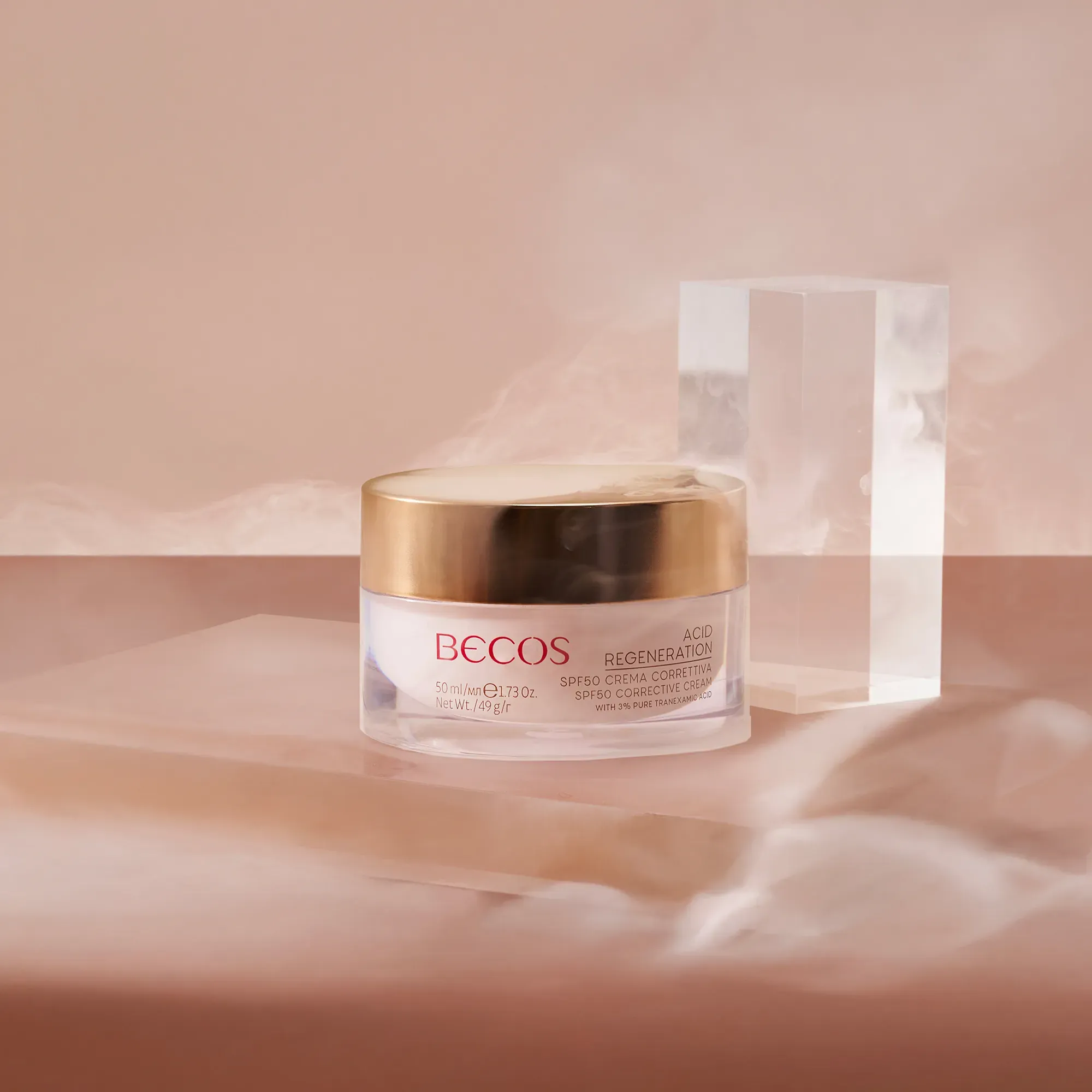 Spf 50 Crema Correttiva con Acido Tranexamico puro al 3%