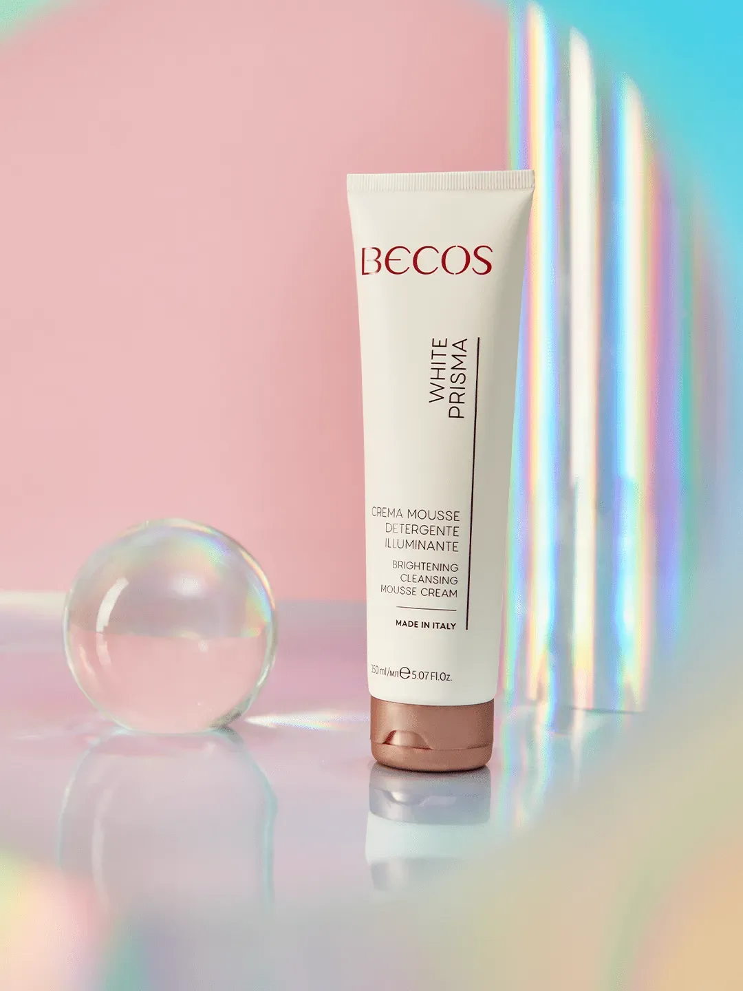 Crema Mousse Detergente Illuminante